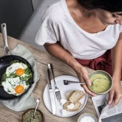 KitchenAid Hard Geanodiseerd Aluminium Koekenpannenset ø20+24+28cm - Zwart - Inductie 16 KitchenAid Hard Geanodiseerd Aluminium Koekenpannenset ø20+24+28cm - Zwart - Inductie -Korting Op Keukengerei 1200x1200 668