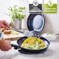 GreenPan Cambridge Koekenpannenset Ø 24cm + Ø 28cm - Zwart - Inductie - PFAS-vrij 34 GreenPan Cambridge Koekenpannenset Ø 24cm + Ø 28cm - Zwart - Inductie - PFAS-vrij -Korting Op Keukengerei 1200x1200 840