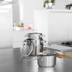BK Conical Deluxe Kookpannenset - 5 Delig - RVS 20 BK Conical Deluxe Kookpannenset - 5 Delig - RVS -Korting Op Keukengerei 1200x1200 86