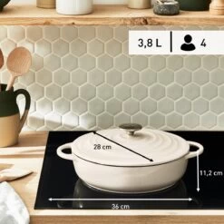 Tefal LOV Lage Braadpan - 3.8L - Ø28 Cm - Beige -Korting Op Keukengerei 1200x1200 872