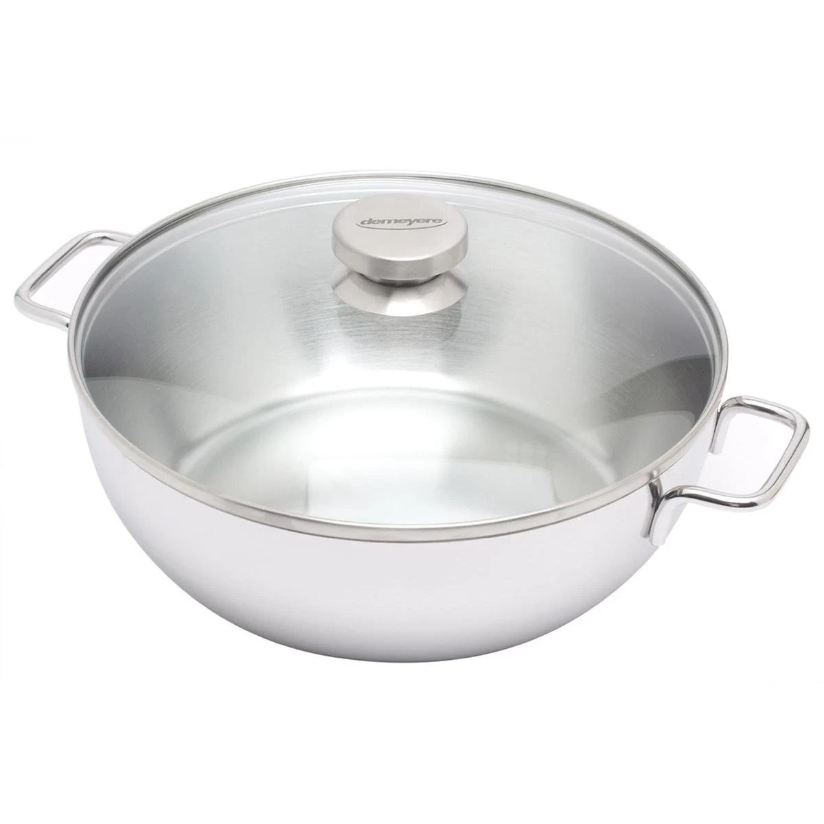 Demeyere Apollo Sauteerpan - Met Glazen Deksel - 28 Cm 13 Demeyere Apollo Sauteerpan - Met Glazen Deksel - 28 Cm - Afbeelding 13