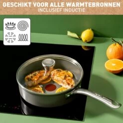 Tefal Renew+ Keramische Hapjespan - Ø 24 Cm - Met Deksel 21 Tefal Renew+ Keramische Hapjespan - Ø 24 Cm - Met Deksel -Korting Op Keukengerei 1200x1200 963
