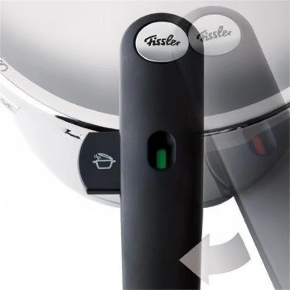 Fissler Vitavit Premium 2022 - Snelkookpan - 6 Liter - Met Stoominzet 2 Fissler Vitavit Premium 2022 - Snelkookpan - 6 Liter - Met Stoominzet - Afbeelding 2