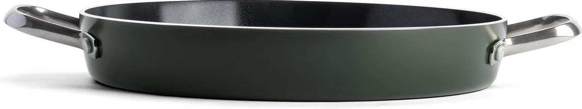 Dagelijkse Kost Keramische Grillpan - Ø28cm - PFAS-vrij - 2 Grepen 4 Dagelijkse Kost Keramische Grillpan - Ø28cm - PFAS-vrij - 2 Grepen - Afbeelding 4