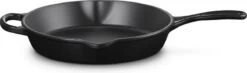 Le Creuset Hoge Ronde Skillet Mat Zwart 26cm -Korting Op Keukengerei 1200x353