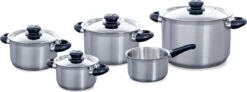BK Karaat+ Pannenset - 5-delig - RVS – Geschikt Voor Alle Warmtebronnen 36 BK Karaat+ Pannenset - 5-delig - RVS – Geschikt Voor Alle Warmtebronnen -Korting Op Keukengerei 1200x445