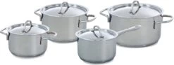 BK Profiline Pannenset - 4-delig - RVS - Inductie