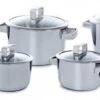 BK Conical Deluxe Kookpannenset - 5 Delig - RVS