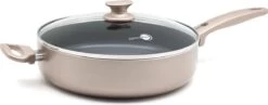 GreenPan Cambridge Hapjespan Met Deksel 28cm - Brons - Inductie - PFAS-vrij