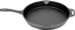 Valhal Outdoor Skillet / Koekenpan Met Steel - Gietijzer, Diameter 30cm - VH30
