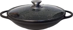 Wok XL Met Deksel 36 Cm - Inductie - Ovenbestendig - Quikshop