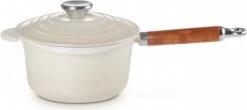 Le Creuset Steelpan - Met Deksel - Tradition - Meringue - ø 18 Cm / 1.8 Liter -Korting Op Keukengerei 1200x535