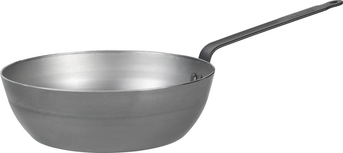 DeBuyer Mineral B Black Hapjespan - Staal - Ø 28cm 1 DeBuyer Mineral B Black Hapjespan - Staal - Ø 28cm