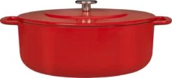 Combekk Sous Chef Gietijzeren Braadpan - 28cm - Rood -Korting Op Keukengerei 1200x544 4