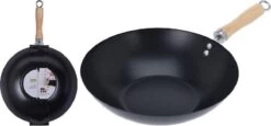 Excellent Houseware Wok Ø30cm Non Stick Zwart Houten Handvat 30 Cm - Pan - Koken - Eten - Keuken 5 Excellent Houseware Wok Ø30cm Non Stick Zwart Houten Handvat 30 Cm - Pan - Koken - Eten - Keuken -Korting Op Keukengerei 1200x560 3
