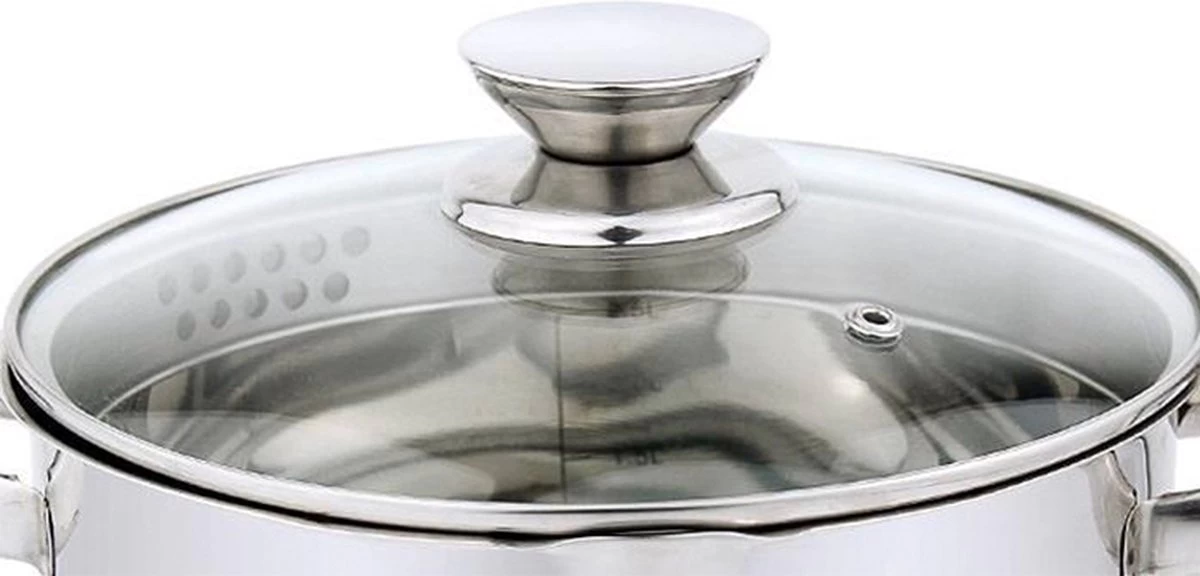 Michelino Soeppan 12L - RVS - Vaatwasserbestendigd 3 Michelino Soeppan 12L - RVS - Vaatwasserbestendigd - Afbeelding 3