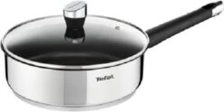 TEFAL EMOTION HAPJESPAN MET GLAZEN DEKSEL - 26 CM