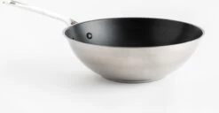 KitchenAid Stainless Steel Wok ø28cm - RVS - Inductie - Anti-aanbak