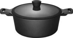 Sola Braadpan Fair Cooking - Ø 28 Cm - Zwart/wit - Aluminium - Antiaanbaklaag