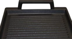 Eurolux Grillplaat Met Grepen - 41 X 24 X 2.5 Cm - Zwart - Aluminium - Geschikt Voor Alle Warmtebronnen -Korting Op Keukengerei 1200x655 1