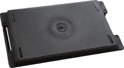 Eurolux Grillplaat Met Grepen - 41 X 24 X 2.5 Cm - Zwart - Aluminium - Geschikt Voor Alle Warmtebronnen -Korting Op Keukengerei 1200x659 1