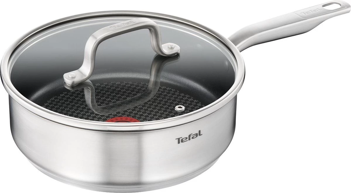 Tefal Virtuoso Hapjespan - Ø 24cm + Deksel 2 Tefal Virtuoso Hapjespan - Ø 24cm + Deksel - Afbeelding 2
