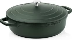 Westinghouse Performance Series - Hapjespan Inductie Met Deksel - 28cm Sauteerpan - Oven Geschikt - Groen