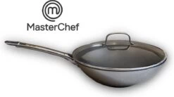 MasterChef / Jumbo - Wokpan - Met Glazen Deksel - 28 Cm - Inductie -Korting Op Keukengerei 1200x671 2
