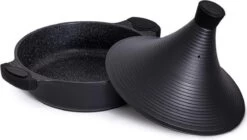 Aluminium Tajine Agadir- Matt Black Geschikt Ook Voor Inductie -Korting Op Keukengerei 1200x679 4