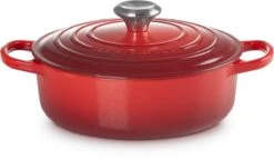 Le Creuset - Gietijzeren - Lage Braadpan - 24cm - Kersenrood 25 Le Creuset - Gietijzeren - Lage Braadpan - 24cm - Kersenrood -Korting Op Keukengerei 1200x695 5