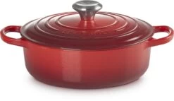 Le Creuset - Gietijzeren - Lage Braadpan - 24cm - Kersenrood 29 Le Creuset - Gietijzeren - Lage Braadpan - 24cm - Kersenrood -Korting Op Keukengerei 1200x695 6
