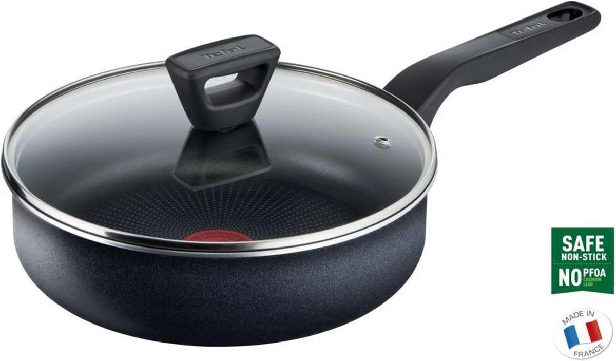 Tefal XL Force Hapjespan 24 Cm + Deksel - Niet Geschikt Voor Inductie 5 Tefal XL Force Hapjespan 24 Cm + Deksel - Niet Geschikt Voor Inductie - Afbeelding 5