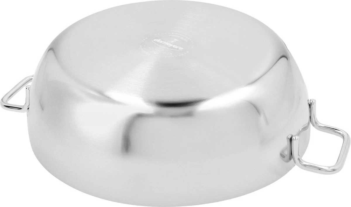 Demeyere Apollo Sauteerpan - Met Glazen Deksel - 28 Cm 6 Demeyere Apollo Sauteerpan - Met Glazen Deksel - 28 Cm - Afbeelding 6