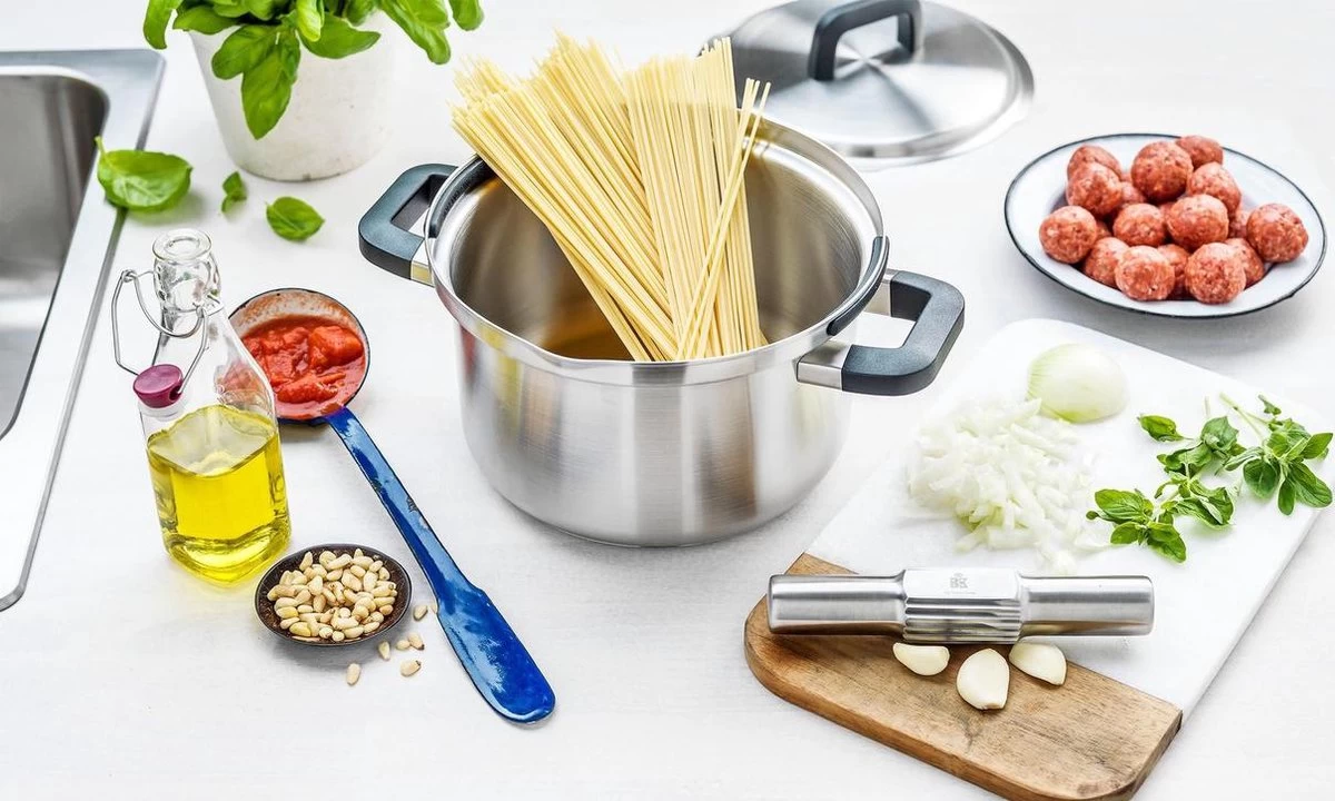 BK Flow Cool Pannenset - 5-delig - Veilig Afgietsysteem 5 BK Flow Cool Pannenset - 5-delig - Veilig Afgietsysteem - Afbeelding 5