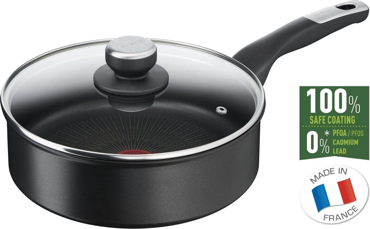 Tefal Unlimited Hapjespan - Ø 24 Cm + Deksel 4 Tefal Unlimited Hapjespan - Ø 24 Cm + Deksel - Afbeelding 4