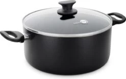 GreenPan Cambridge Kookpan Met Deksel 24cm - Zwart - Inductie - PFAS-vrij -Korting Op Keukengerei 1200x751 2