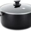 GreenPan Cambridge Kookpan Met Deksel 24cm - Zwart - Inductie - PFAS-vrij
