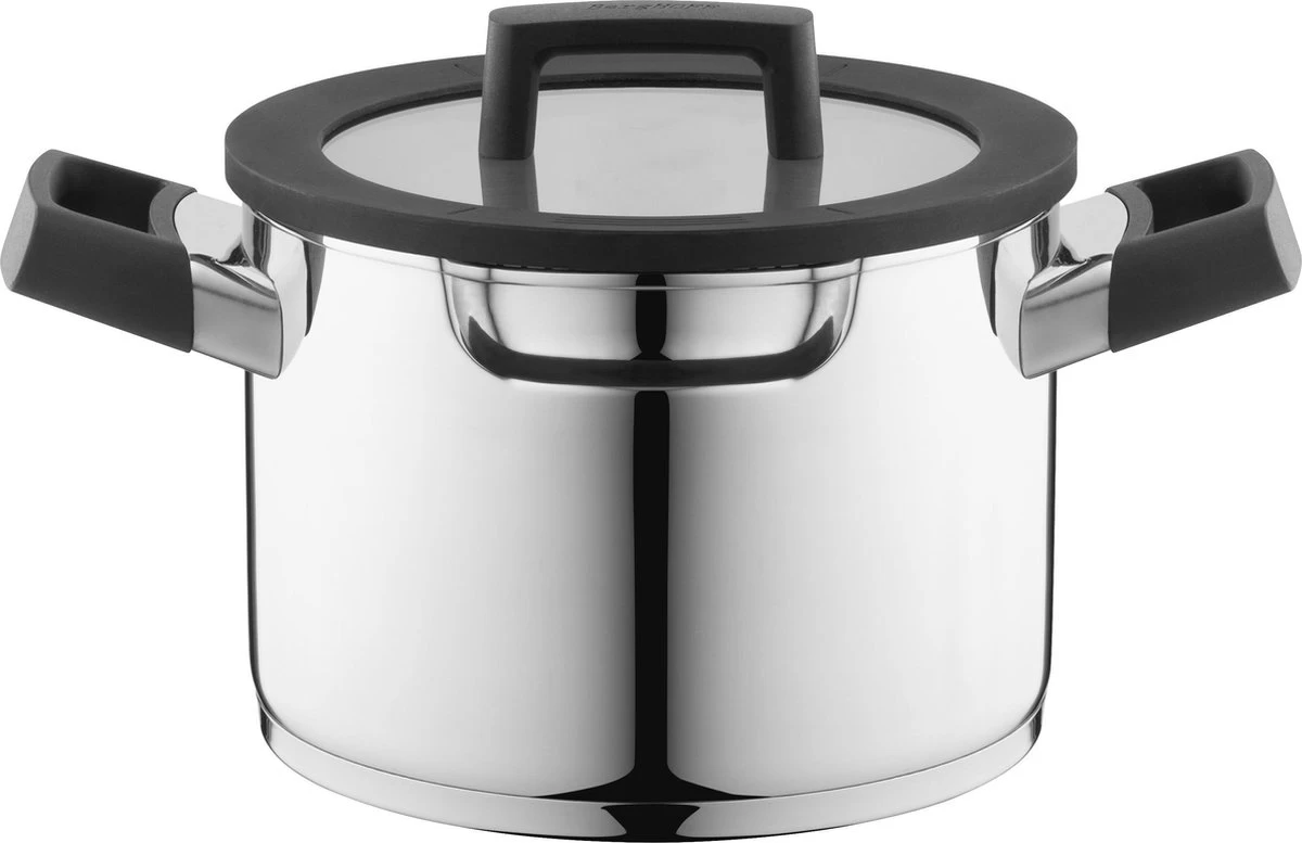 BergHOFF GEM Downdraft Pannenset - 6 Delige Set - 3 Pannen 14 BergHOFF GEM Downdraft Pannenset - 6 Delige Set - 3 Pannen - Afbeelding 14