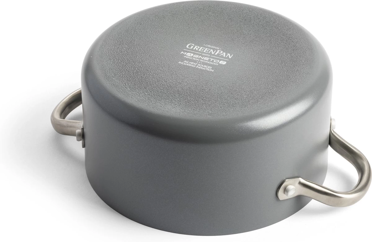 GreenPan Mayflower Pro Pannenset - 10-delig - Grijs - Inductie - PFAS-vrij 13 GreenPan Mayflower Pro Pannenset - 10-delig - Grijs - Inductie - PFAS-vrij - Afbeelding 13