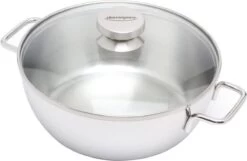 Demeyere Apollo Sauteerpan - Met Glazen Deksel - 28 Cm