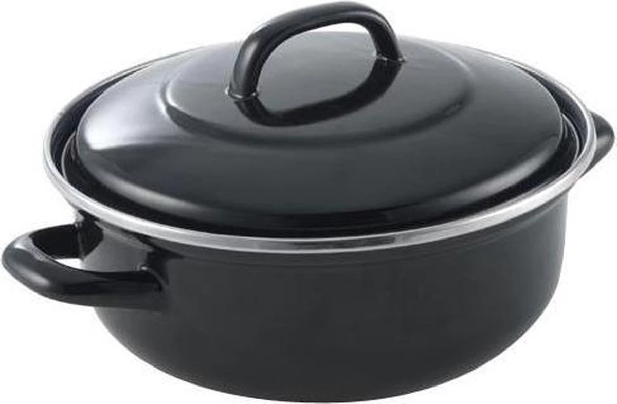 BK Fortalit Braadpan Ø 36 Cm / 7,5L - Emaille - Inductie 8 BK Fortalit Braadpan Ø 36 Cm / 7,5L - Emaille - Inductie - Afbeelding 8