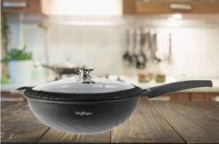 Chefflinger Wokpan - Antiaanbak - 32cm -Korting Op Keukengerei 1200x787 1