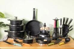 Swiss Pro+ - SWP41D22 - Pannenset 41 Delig - Foodprocessor - Messenblok 8 Delig - Kookgerei Set Met Houder 7 Delig - Starters Pakket - 2022 Serie - Limited Edition -uitzet -Korting Op Keukengerei 1200x799 116