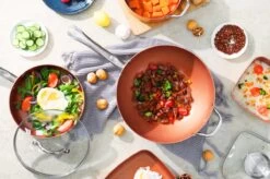 Swiss Pro+ - SP-WK28C - Aluminium Wokpan 28 Cm - Geschikt Voor Alle Warmtebronnen - Koper -Korting Op Keukengerei 1200x799 80