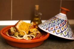 CRAFLAIR ~ Tajine ~ Ø 30 Cm ~ Geschikt Voor Inductie - Adapter ~ Handgemaakt ~ Geglazuurd Keramiek -Korting Op Keukengerei 1200x800 195