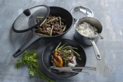 Sola Wokpan Fair Cooking - Ø 30 Cm - Zwart/wit - Aluminium - Antiaanbaklaag 7 Sola Wokpan Fair Cooking - Ø 30 Cm - Zwart/wit - Aluminium - Antiaanbaklaag -Korting Op Keukengerei 1200x800 201