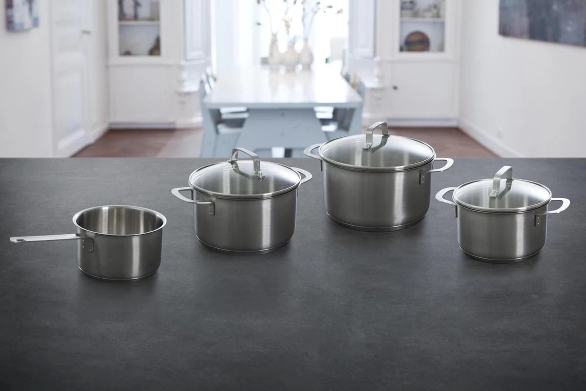 BK Bistro Pannenset - 5-delig - Incl. Koekenpan 24 Cm - PFAS Vrij 7 BK Bistro Pannenset - 5-delig - Incl. Koekenpan 24 Cm - PFAS Vrij - Afbeelding 7