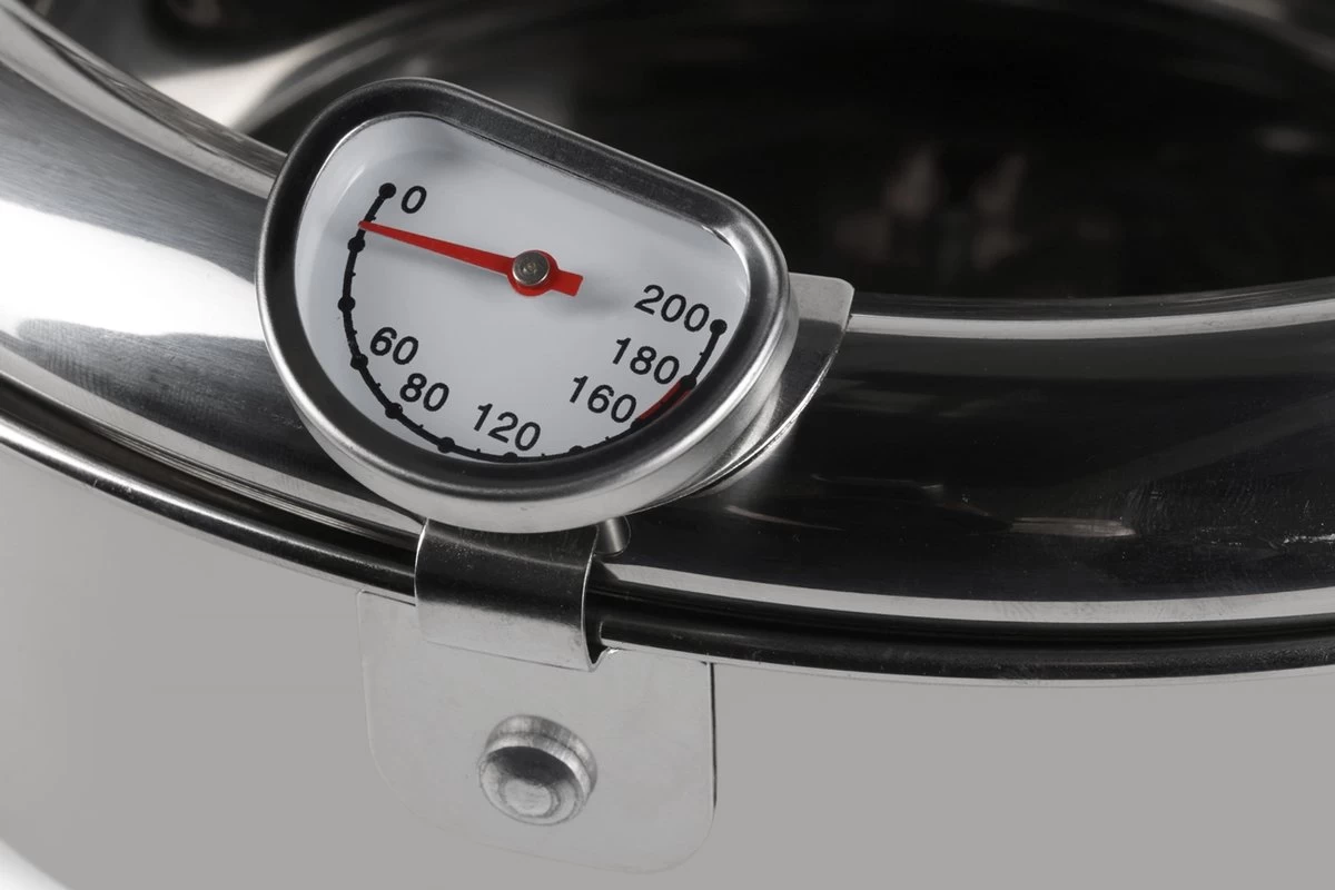 Edënbërg Classic Line - Japanse Frituurpan Met Thermometer - 3.4 Liter - Friteuse/Frituurpot RVS 3 Edënbërg Classic Line - Japanse Frituurpan Met Thermometer - 3.4 Liter - Friteuse/Frituurpot RVS - Afbeelding 3