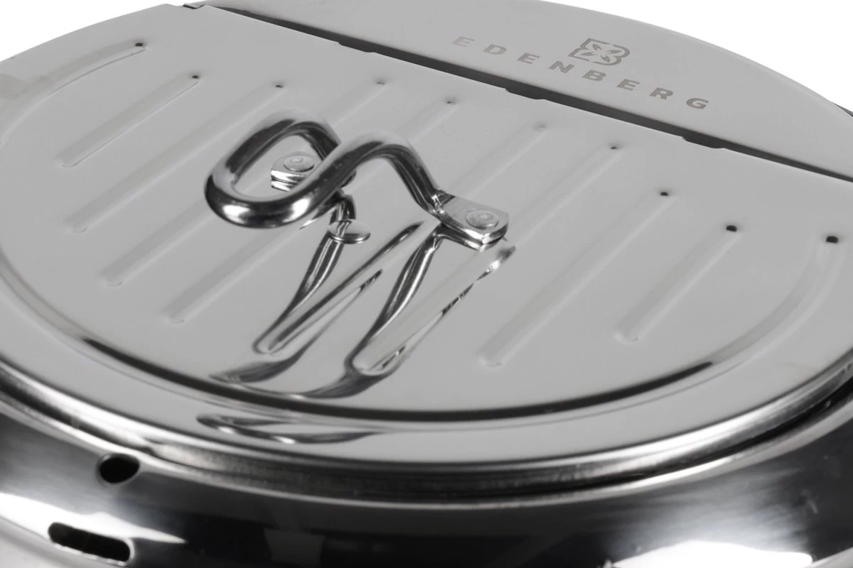 Edënbërg Classic Line - Japanse Frituurpan Met Thermometer - 3.4 Liter - Friteuse/Frituurpot RVS 6 Edënbërg Classic Line - Japanse Frituurpan Met Thermometer - 3.4 Liter - Friteuse/Frituurpot RVS - Afbeelding 6