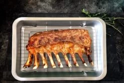 YUGN Braadslede Ovenschaal Braadslee Oven - Braadslede Met Rooster Voor Ovengerechten - Roestvrijstaal En 36x27x7CM - Cadeau Tip -Korting Op Keukengerei 1200x800 308